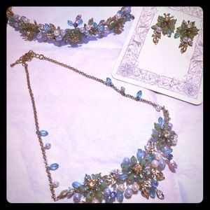 3pc Swarovski crystal set